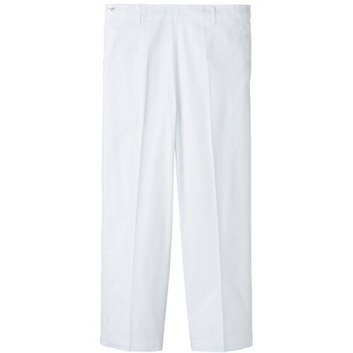 サーヴォ（SERVO） サンペックス 【女性用】調理衣ストレートパンツ ホワイト S 【品番：KG432-S】