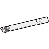 シャープ　掃除機用 2段伸縮すき間ノズル　【品番：2179360751】
