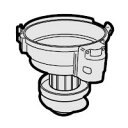 シャープ　掃除機用 カップカバー（筒型フィルター付き）　【品番：2172210458】