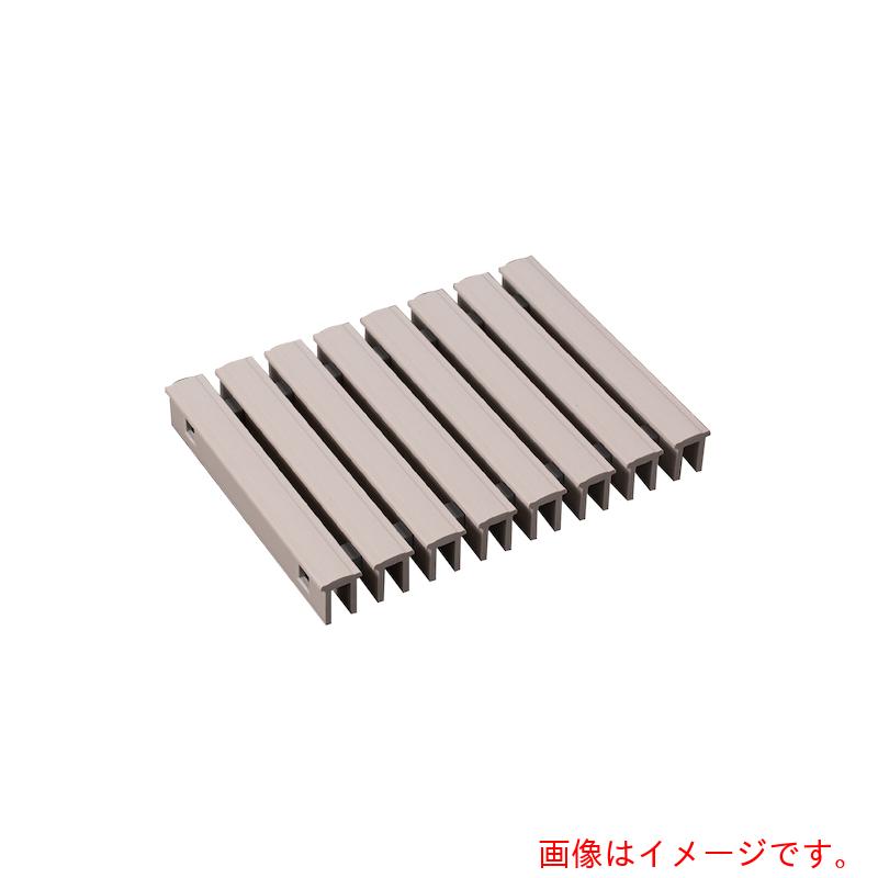 シマブン　プール用樹脂グレーチング　ノンスリップタイプ　曲線用　ベージュ　【品番：GAPR-25W200-B】