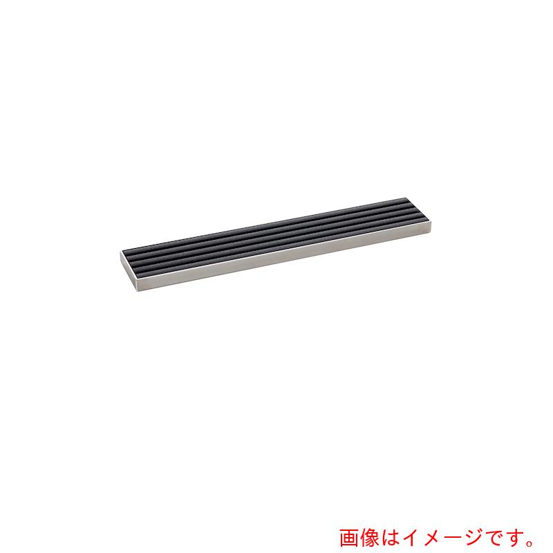 シマブン　屋内外兼用ノンスリップ樹脂グレーチング　フォルテ　スリットタイプ　吹出口枠（皿モミ仕様..