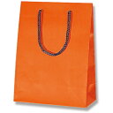 シモジマ HEIKO 手提げ紙袋 ブライトバッグ Dオレンジ(マットタイプ) T−3 10枚入り 【品番:006143160】