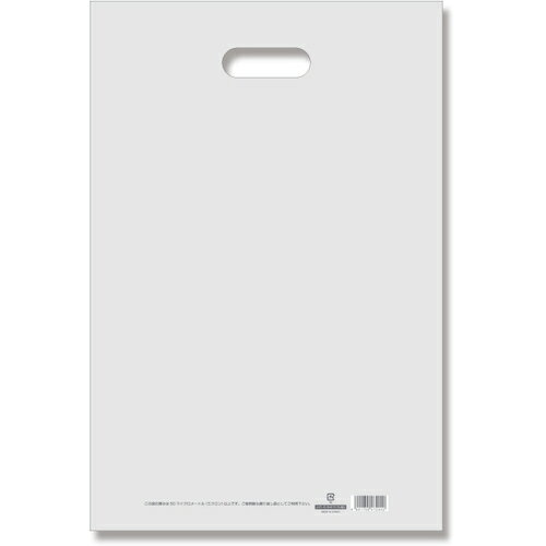 シモジマ　HEIKO　手抜きポリ袋　LDカラーポリ　ナチュラル　表記入り　30−45（B4用）　50枚入り　【品..