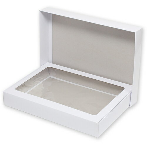 シモジマ　HEIKO　デラックス白無地箱　H−33　バスタオル用　10枚入り　【品番：006813200】