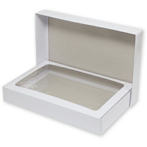 シモジマ　HEIKO　デラックス白無地箱　H−34　S−9　小　バスタオル用　10枚入り　【品番：006817401】