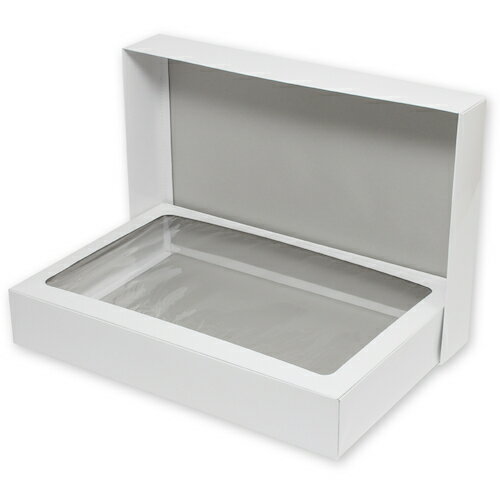 シモジマ　HEIKO　デラックス白無地箱　H−35　S−9　大　タオルケット用　10枚入り　【品番：006818001】