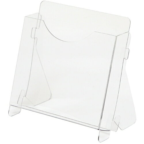 シモジマ　HEIKO　組み立てパンフレットスタンド　ハガキサイズ　5枚入り　【品番：007306390】