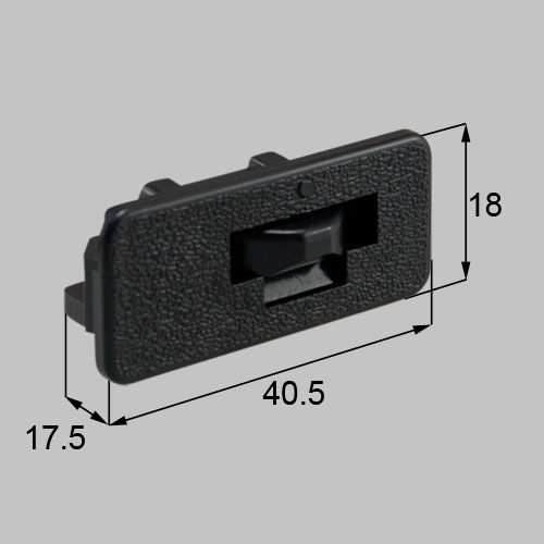 LIXIL（新日軽）　障子はずれ止め　ブラック　
