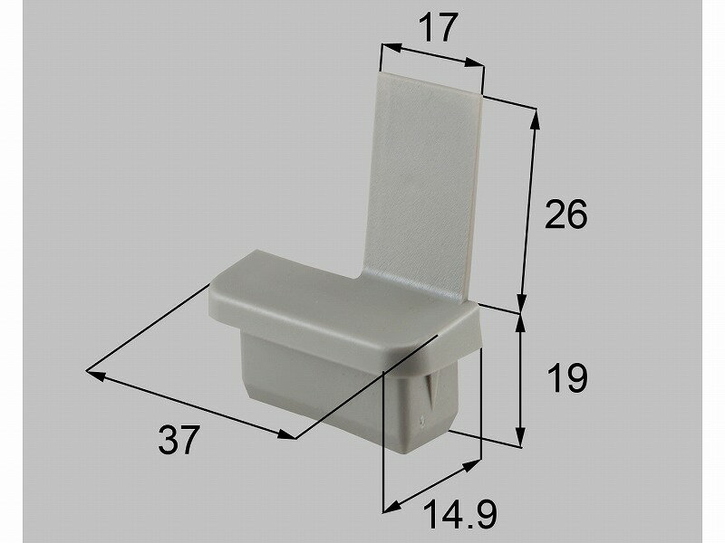 LIXIL（新日軽）　プルバーキャップ33（R）　ステンカラー　【品番：E8C1407R】