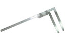シンワ測定 材木尺 ステン 30cm 表2mm・裏1mm目盛 【品番:63509】