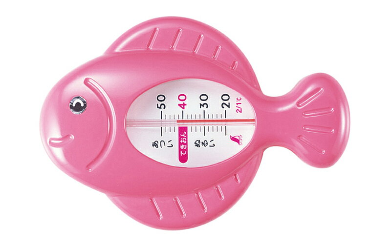【メール便対応】シンワ測定　風呂用温度計 B-8 おさかな 　【品番：72725】