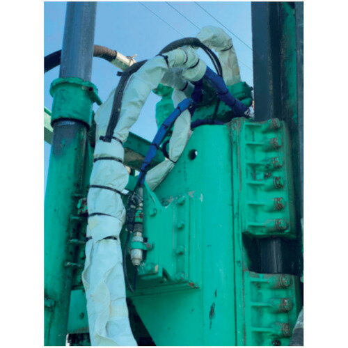 シーズ　シーズファクトリー　「養生の匠」油圧ホースカバー　幅24cm　長さ3m　【品番：NST000036】