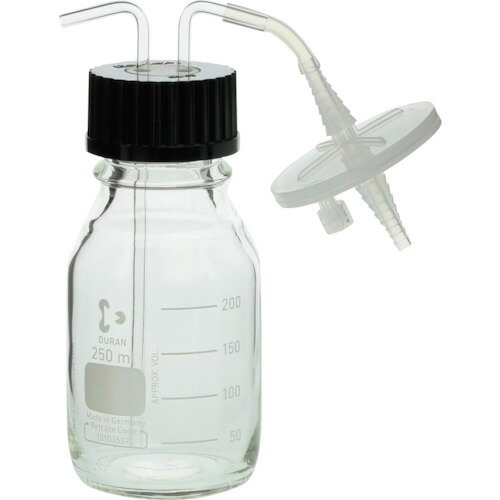 柴田科学（SIBATA）　ねじ口びん　フィルターユニット付　250mL　【品番：016060-250】