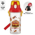 スケーター　食洗機対応 直飲みプラ製ワンタッチクリアボトル PSB5TR　バーガーコンクス フレンズ　【品番：4973307673122】