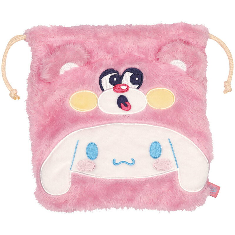 【メール便対応】スケーター　ボア巾着 ZKT1　シナモロール かぶりもの　【品番：4973307602818】のサムネイル