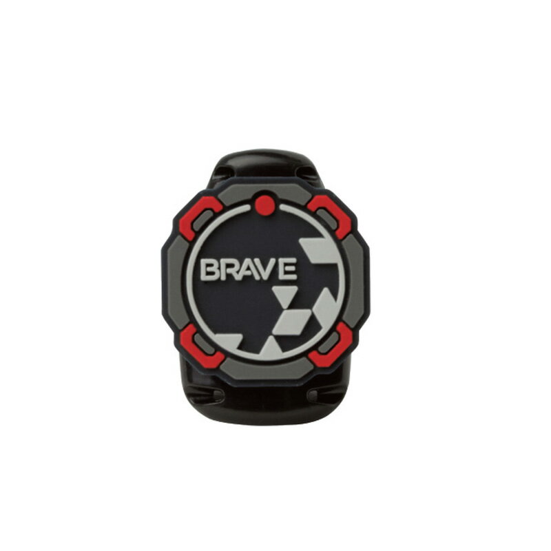 【メール便対応】ソニック　ブレイブ キッズクリップ 服に穴が開かない名札留め　レッド　【品番：SK-4166-R】