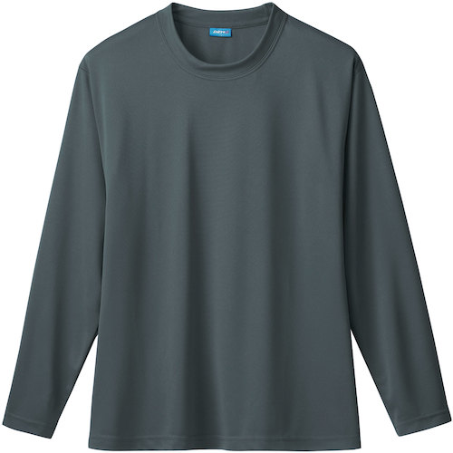 桑和（SOWA）　50382　長袖Tシャツ　チャコールグレー　L　【品番：50382-23-L】