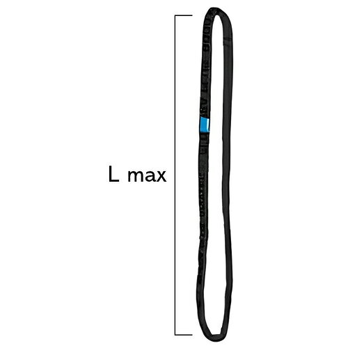 SpanSet　ブラックエンターテイメントスリング　RS−B−2T折り　5M　【品番：RS-B-2T...