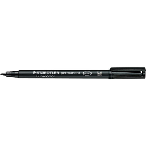 Permanent Marker - 【メール便対応】ステッドラー日本（STAEDTLER）　581430）ルモカラーペン　油性　細書き　M　ブラック　【品番：317-9】