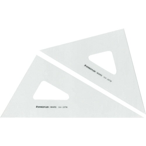 ステッドラー日本（STAEDTLER） 723466）マルス 製図用三角定規 26cm 【品番：564 26 TN】