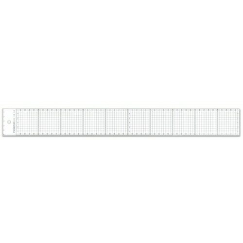 ステッドラー日本（STAEDTLER）　723299）カッティング用方眼定規　50cm　【品番：962 06-50】