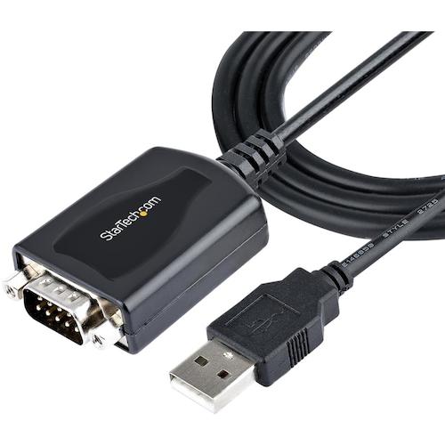 StarTech.com　USB　−　RS232Cシリアル変換ケーブル／USB　2．0／91cm／COMポート保持機能／USB−A　−　DB9　