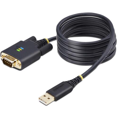 StarTech.com　USB　−　RS232Cシリアル変換ケーブル／クロス／USB　2．0／2m／1ポート／オス−メス／シリアルコンバーター　