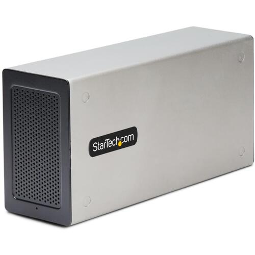 StarTech.com PCIe外付けケース／Thunderbolt 3接続／2x PCI Express 3．0 x16／8K／4Kビデオ出力 【品番：2TBT3-PCIE-ENCLOSURE】