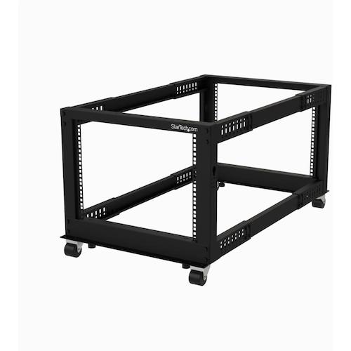 特長 ●サーバー、ネットワーク通信機器などの収納に適したラックです。 ●通気性に優れたオープンフレーム設計です。 ●キャスター、アジャスター、ケーブルフックが付属しています。 ●組み立てに必要な工具が同梱されています。 ●搬入しやすいコンパ...