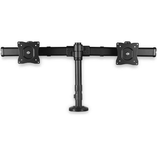 StarTech.com　モニターアーム／左右2画面／最大27インチ／耐荷重8kg（各液晶）／薄型／PC　パソコン　ディスプレイアーム　