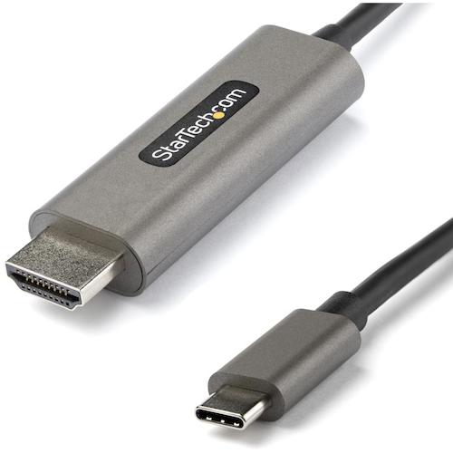 Office Supplies - StarTech.com　ディスプレイ変換ケーブル／USB−C　−　HDMI／4m／4K60Hz／HBR3／ブラック／ビデオコンバーター　【品番：CDP2HDMM4MH】