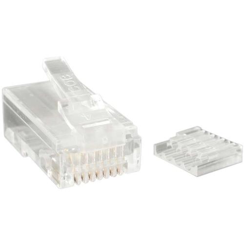 StarTech.com　RJ45モジュラープラグ／カテゴリ6対応／50個入りパック／自作用LANケーブルコネクター　【品番：CRJ45C6STR50】