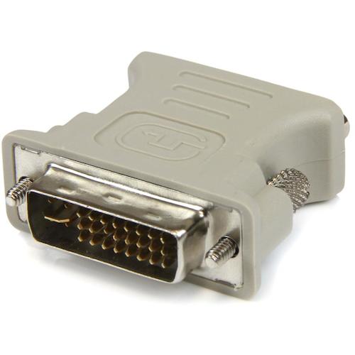 StarTech.com　ディスプレイアダプター／DVI−I　−　VGA／オス−メス／ベージュ／ビデオ　変換　コンバーター　