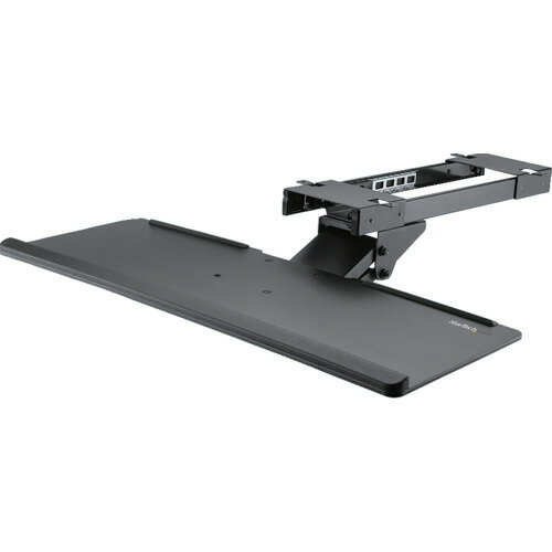 StarTech.com　キーボードトレイ／スライド式／670x255mm／リストレスト／耐荷重2kg　【品番：KBTRAYAD..