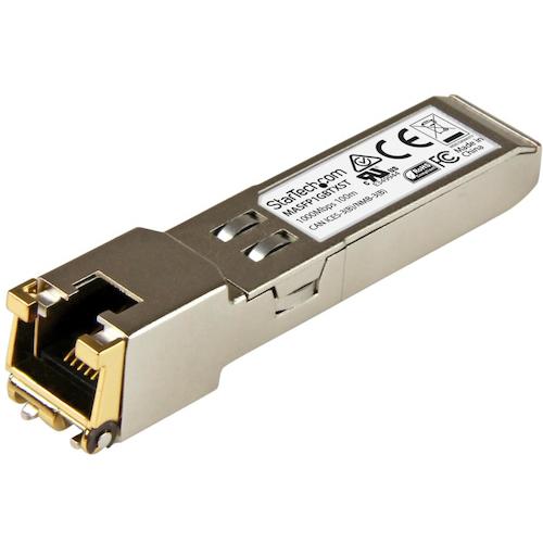 StarTech.com　SFPモジュール／Cisco　Meraki製MA−SFP−1GB−TX互換／1000BASE−T準拠RJ45銅線　【品番：MASFP1GBTXST】