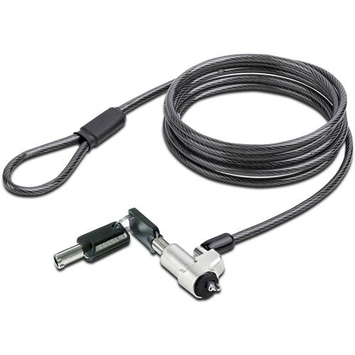 StarTech.com　セキュリティーワイヤーロック／2m／シリンダー錠／Noble　Wedgeスロット対応／ノートパ..