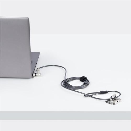 StarTech.com　セキュリティーワイヤーロック／2m／シリンダー錠／25個セット／各種主要スロット対応／盗難対策　PC　パソコンロック　【25個】　【品番：UNIVKA25-LAPTOP-LOCK】 jyusetsupro-13248573 住設プロ 楽天市場店 サンプル画像2