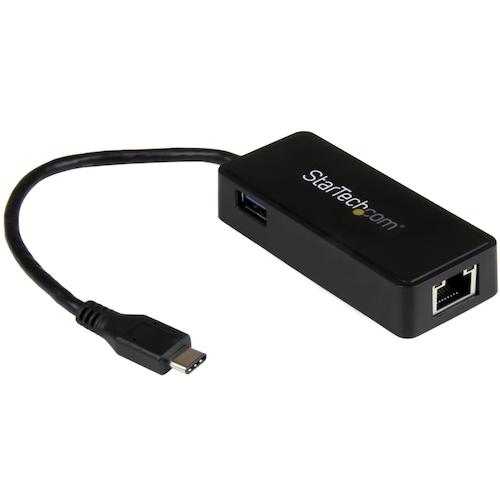 Stationeries （Character Goods） - StarTech.com　LANアダプター／USB−C／1x　RJ45／ギガビットイーサネット／1x　USB−Aポート／ノートPC　有線LAN変換　【品番：US1GC301AU】