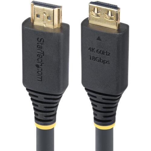 StarTech.com　HDMI　2．0ケーブル／抜け防止コネクター／6m／4K60Hz／High　Speed...