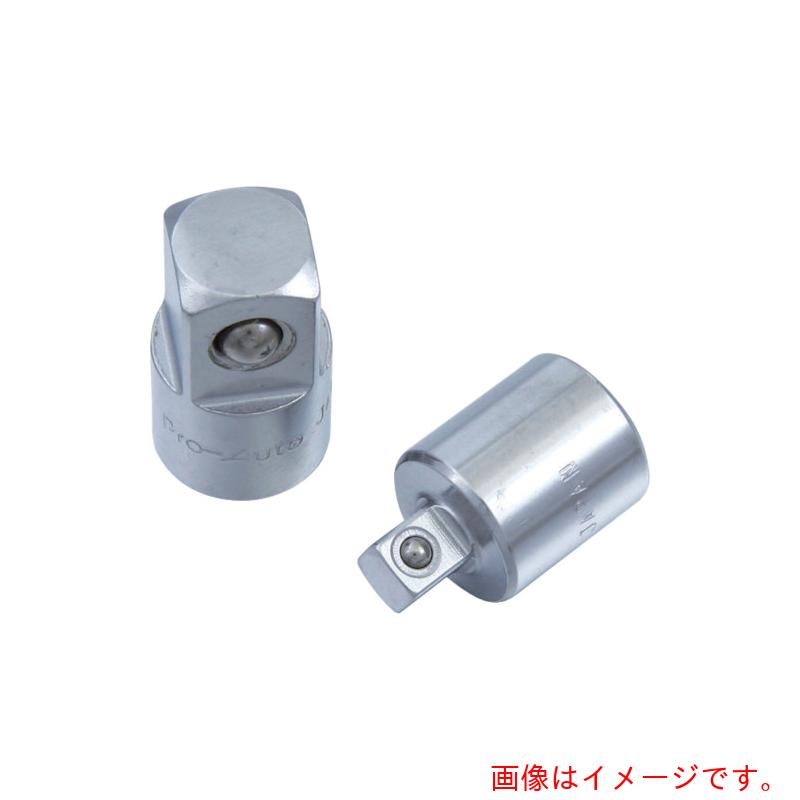 特長 ●差込角のサイズ変換させるアダプターソケットです。 用途 ●自動車、バイク、機械類の整備や修理作業に。 ●差込角のサイズ変換に。 仕様 ●差込角凹(mm)：19.0 ●差込角凸(mm)：25.4 ●全長(mm)：60 材質 ●クロームバナジューム鋼 質量・質量単位 ●335.0g 【メーカー名】スエカゲツール（株） 【メーカー品番】3261001