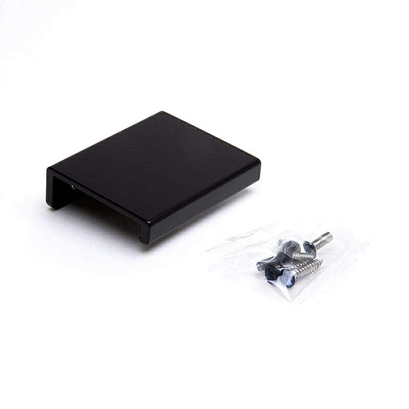 スガツネ工業　LAMP　アルミ押出ハンドル HA-AF型　ブラック　【品番：HA-AF-50BL】