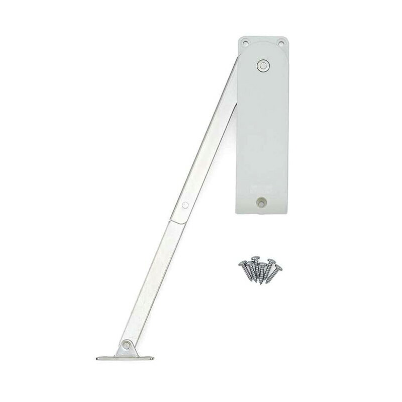 【メール便対応】スガツネ工業　LAMP　セルフクローズステー HDS-10S型 2本使い用　ホワイト　【品番：..