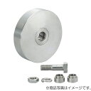 【メール便対応】スガツネ工業 LAMP ステンレス 重量用戸車 JS385型 枠無平型 【品番:JS385-50F】