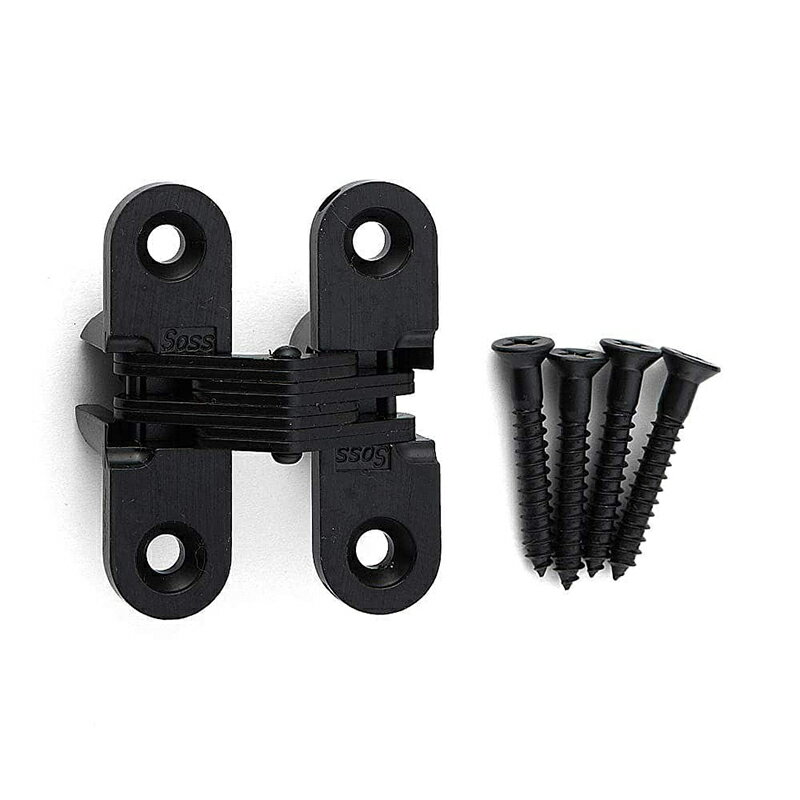 スガツネ工業　ルーター用隠し丁番 RS型 亜鉛合金　ブラック　【品番：RS-203E】