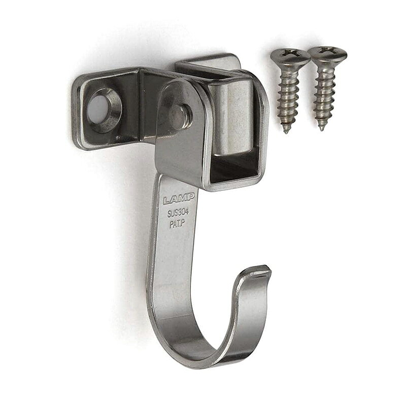 スガツネ工業　LAMP　ステンレス鋼製スイングフック UC型　【品番：UC-048】