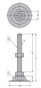 スガツネ工業　LAMP　アジャスター ADP型　【品番：ADP37-8-50】 2