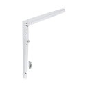 スガツネ工業 LAMP 折りたたみブラケット BTO型 PAT.P ホワイト 【品番:BTO-300W】