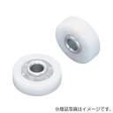【メール便対応】スガツネ工業 プラスチックベアリング 外周フラットタイプ 内軸穴仕様 【品番:DR-26-H6W1】