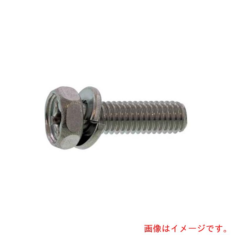 サンコーインダストリー（SUNCO）　組込みねじ　（＋）アプセットP＝2（鉄（または標準）・クロメート）　M6×16（80本入）　【品番：10-00-0102-0060-0160-02-80P】