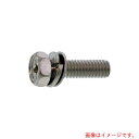 サンコーインダストリー(SUNCO) 組込みねじ (+)アプセットP=4(鉄(または標準)・三価ホワイト) M4×6(110本入) 【品番:10-00-0104-0040-0060-03-110P】(4)